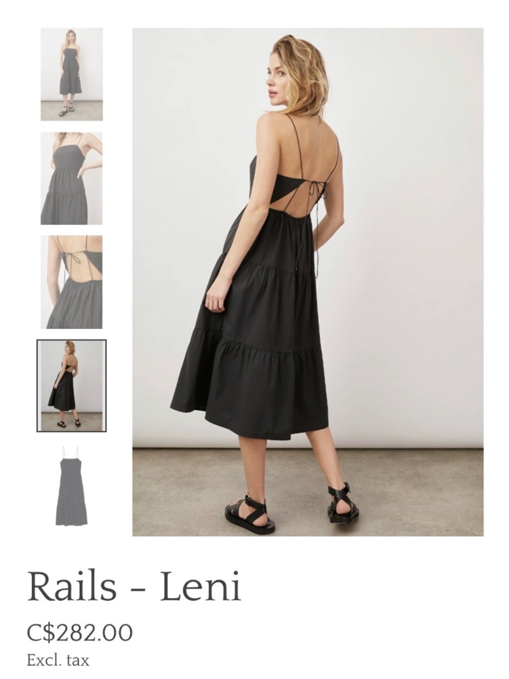 Rails sundress
